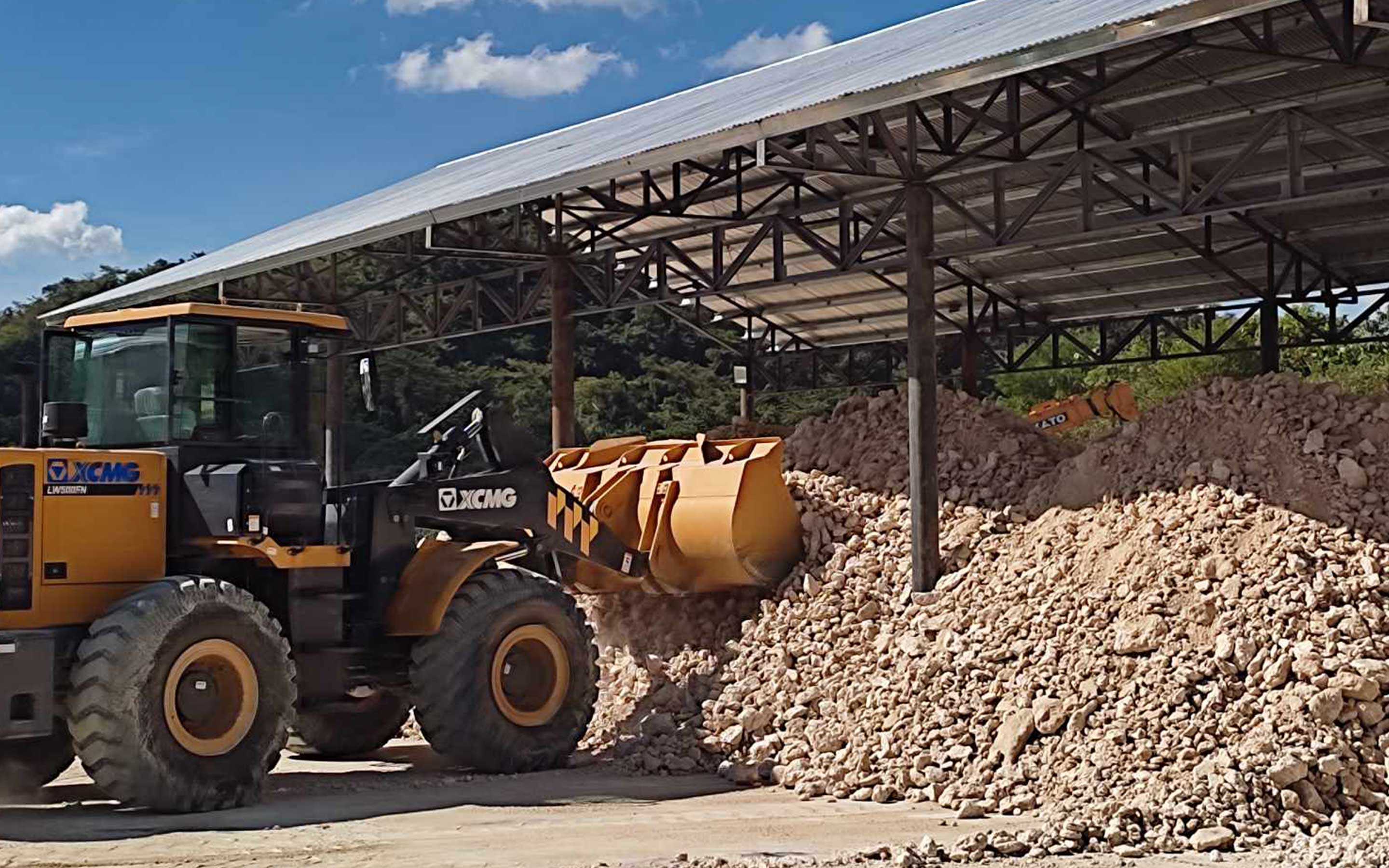 Sto Nino Limestone Crushing